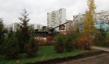 Строгинский танк прославился на всю страну